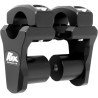 Réhausseurs Pivotants Noir +44mm pour pontet 28,6mm
