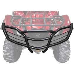 Bumper Avant Acier Noir 700 Grizzly Yamaha 2016 et plus