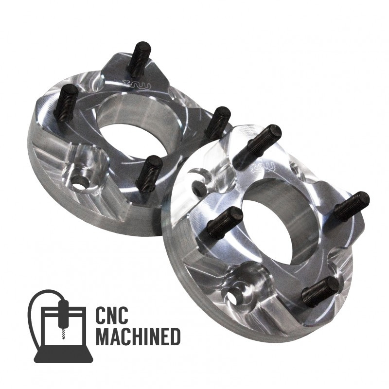 Elargisseurs de Voies Aluminium  4x136 + 3.5 cm MAVERICK 1000 XRS/XXC / TURBO / TRAIL / SPORT CAN-AM