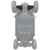 Protection de Triangles Avant PHD Maverick Sport Can-am XRW