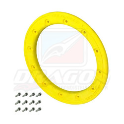 Frette PHD et Visserie GOLDSPEED Beadlock 10 pouces Jaune
