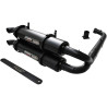 Ligne complète Double Stage 5 Trinity Racing Noir Mat RZR PRO XP 1000 Polaris