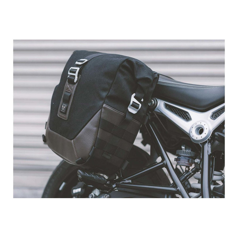 Set sacoches latérales et supports BMW R nineT Racer (16-) Legend Gear SW MOTECH