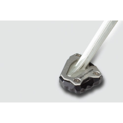 Extension de pied de béquille latérale. Noir/Gris. Yamaha YZF-R1 (15-), MT-10 (16-)