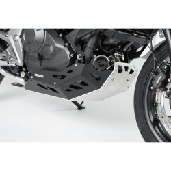 Sabot moteur. Noir/Gris. Honda NC700 / NC750 sans DCT