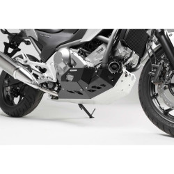 Sabot moteur. Noir/Gris. Honda NC700 / NC750 with DCT