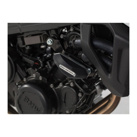 Kit de patins de cadre. Noir. BMW F 800 R (15-)