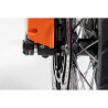 Roulettes de protection de fourche. Noir. KTM 790 Adventure/ 790 Adventure R