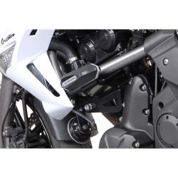 Kit de patins de cadre. Noir. Kawasaki ER-6n (09-11)
