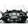 Kit boule 1" support rétroviseur. Kit de fixation M8/M10 sur rétroviseur. Noir