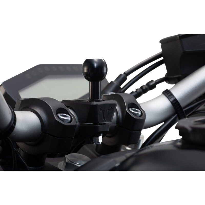 Kit universel X-grip pour grands smartphones. Incl. boule 1", bras de serrage, support X-GripIV