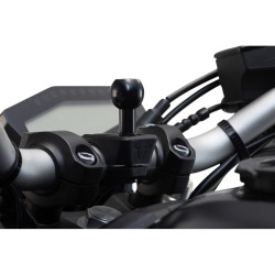 Kit universel X-grip pour grands smartphones. Incl. boule 1", bras de serrage, support X-GripIV