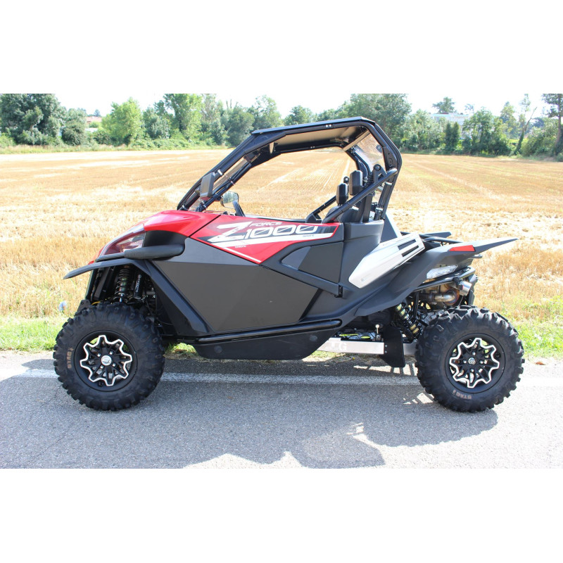 Jeu Bas De Porte Noir Mat Z FORCE Sport 1000 CF MOTO fabrication française