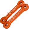 Kit de rabaissement de selle KOUBALINK (25.4 - 31.8 mm) orange - Kawasaki KLX250R / 300R