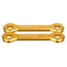 Kit de rabaissement de selle KOUBALINK (25.4 mm) or - Kawasaki KX125 / 250