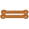 Kit de rabaissement de selle KOUBALINK (33.7 mm) Rouge - Honda