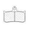 Plaquettes de frein CL BRAKES Racing métal fritté - 1157C60