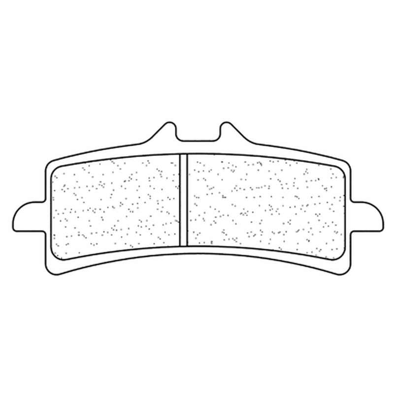 Plaquettes de frein CL BRAKES route métal fritté - 1185A3+