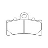 Plaquettes de frein CL BRAKES route métal fritté - 1233XBK5