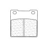 Plaquettes de frein CL BRAKES métal fritté - 2282RX3