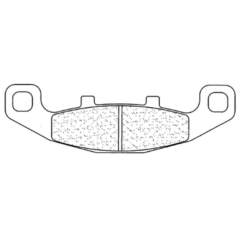 Plaquettes de frein CL BRAKES route métal fritté - 2304A3+