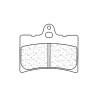 Plaquettes de frein CL BRAKES Off-Road métal fritté - 2601MX10