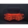 Feu arrière BIHR LED avec clignotants intégrés Suzuki BANDIT 600/1200