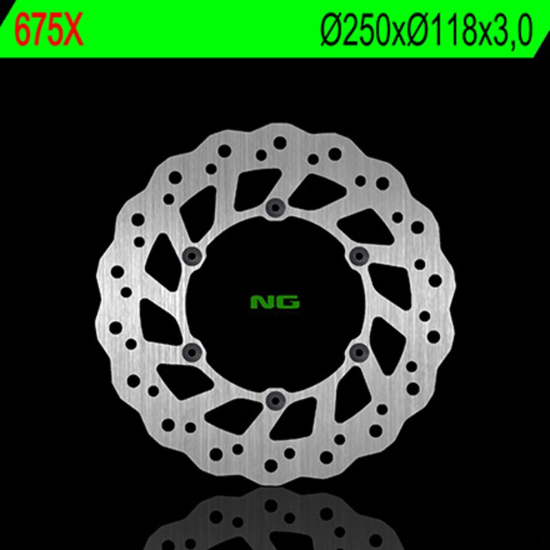 Disque de frein NG BRAKE DISC pétale fixe - 675X