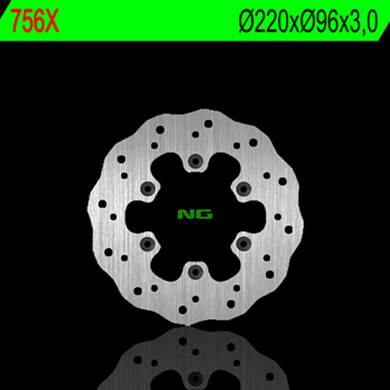 Disque de frein NG BRAKE DISC pétale fixe - 756X