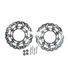 Kit Disque de frein Oversize BRAKING Wave flottant - 320 OKWK08