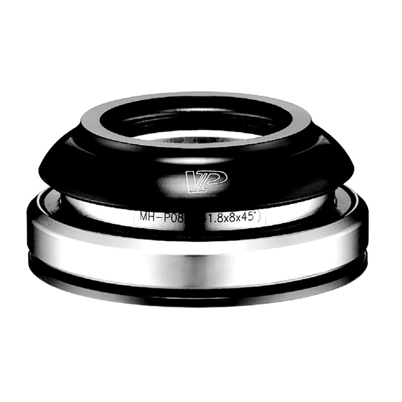 Jeu de direction vélo VP COMPONENTS route Intégré - Aluminium noir 1,5’’ + 1 - 1/8’’