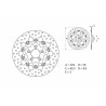 Disque de frein BREMBO Oro flottant - 78B40891