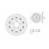 Disque de frein BREMBO Oro flottant - 78B40840