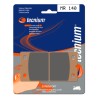 Plaquettes de frein TECNIUM Performance métal fritté - MR140