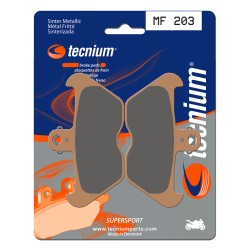 Plaquettes de frein TECNIUM...