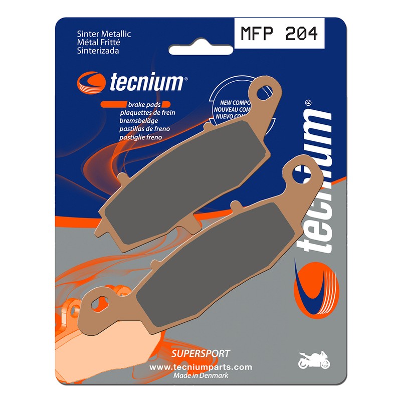 Plaquettes de frein TECNIUM Trail Performance métal fritté - MFP204