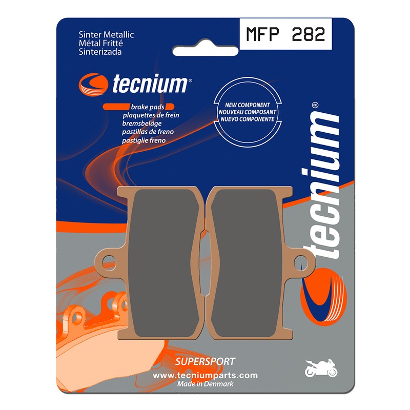 Plaquettes de frein TECNIUM Trail Performance métal fritté - MFP282