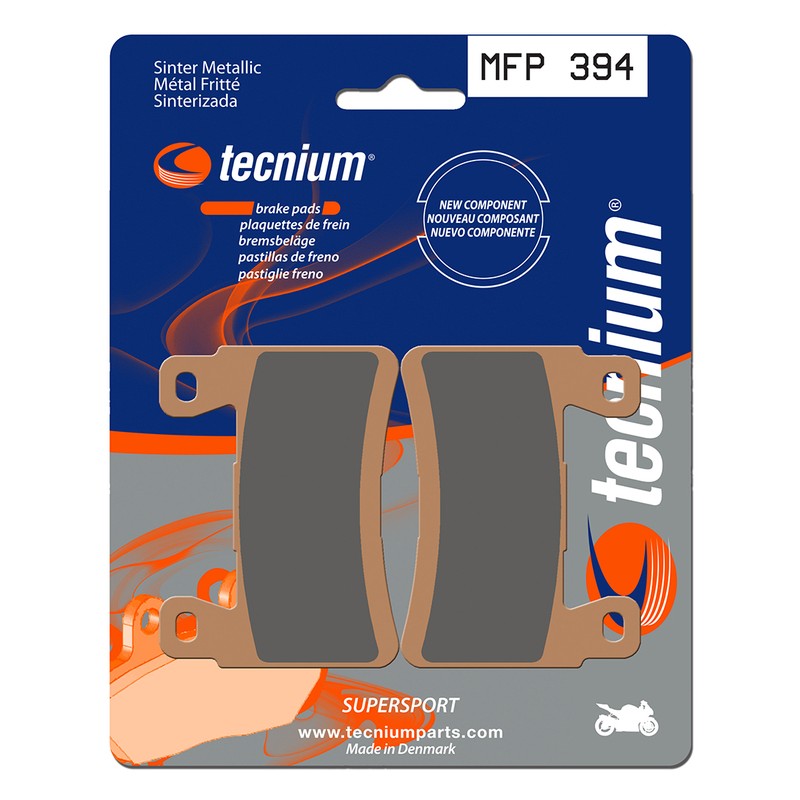 Plaquettes de frein TECNIUM Trail Performance métal fritté - MFP394