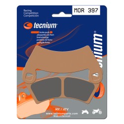 Plaquettes de frein TECNIUM...