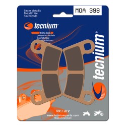 Plaquettes de frein TECNIUM...