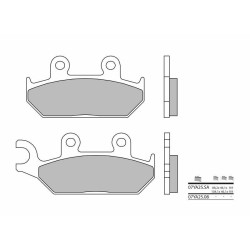 Plaquettes de frein BREMBO...