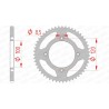 Couronne AFAM acier standard 38101 - 420