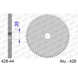 Couronne AFAM aluminium 428...