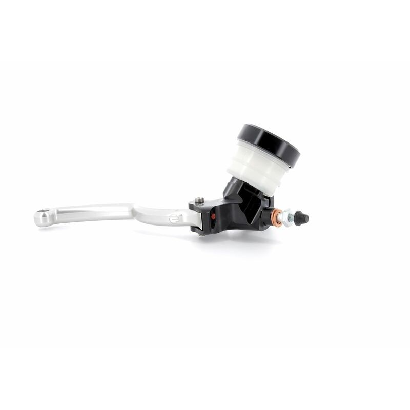Maître-cylindre de frein axial BERINGER Classic Racing Ø20,5mm bocal vissé noir (levier type A - 16cm argent)