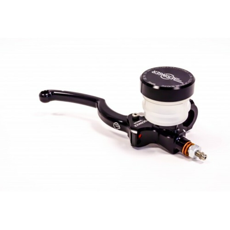 Maître-cylindre de frein axial BERINGER Classic Ø17,5mm bocal vissé noir