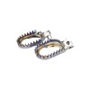 Repose-pieds SCAR anti-boue titane Yamaha YZ/YZF