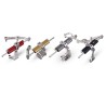 Kit amortisseur de direction YSS course 75 rouge Honda CB 500F