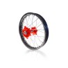 Kit roues complètes avant + arrière ART MX 21x1,60/19x1,85 jante noir/moyeu rouge Honda