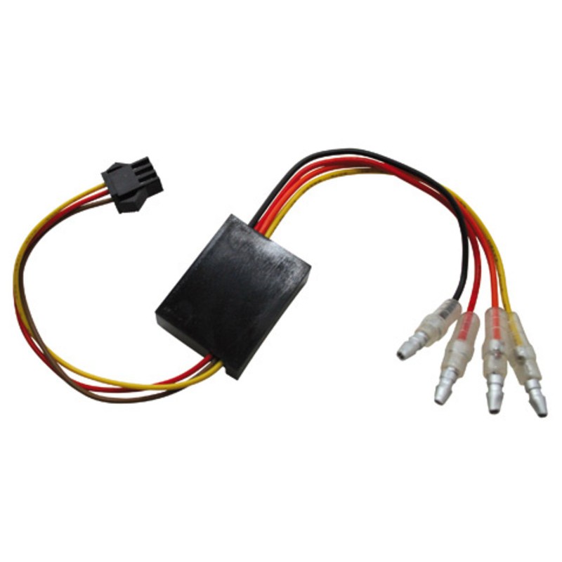 Boîtier électronique de rechange 1 HIGHSIDER clignotants Blaze, connecteur noir
