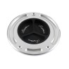 Bouchon de réservoir LIGHTECH noir/argent à vis Honda CBR600RR